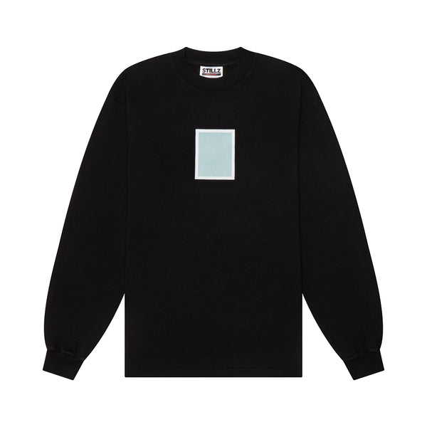POLAROID LONG SLEEVE TEE [BLACK]