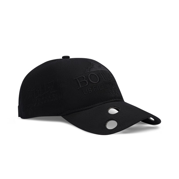 BOLEX 6-PANEL HAT [BLACK]