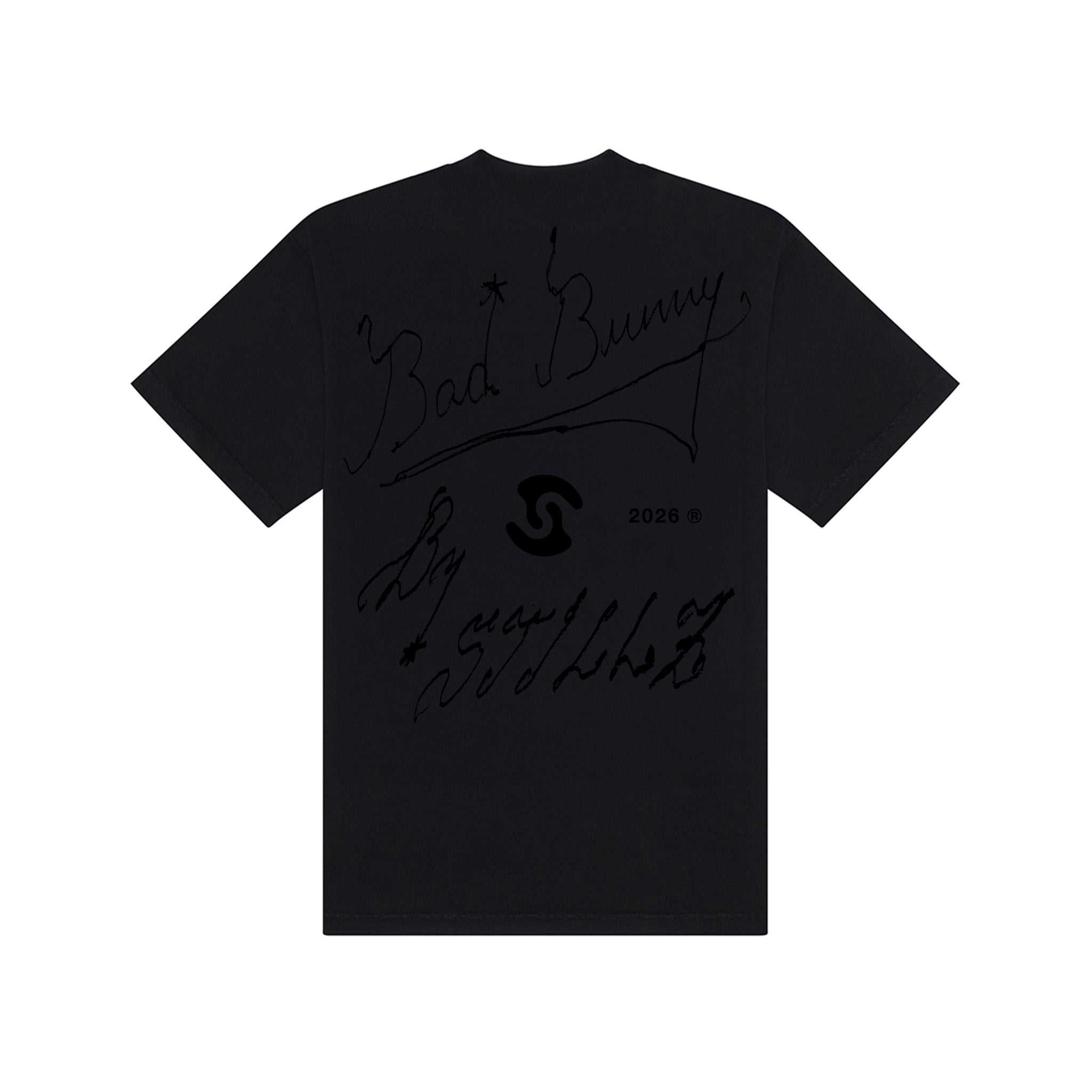 BAD BUNNY TEE [BLACK] – Stay Stillz