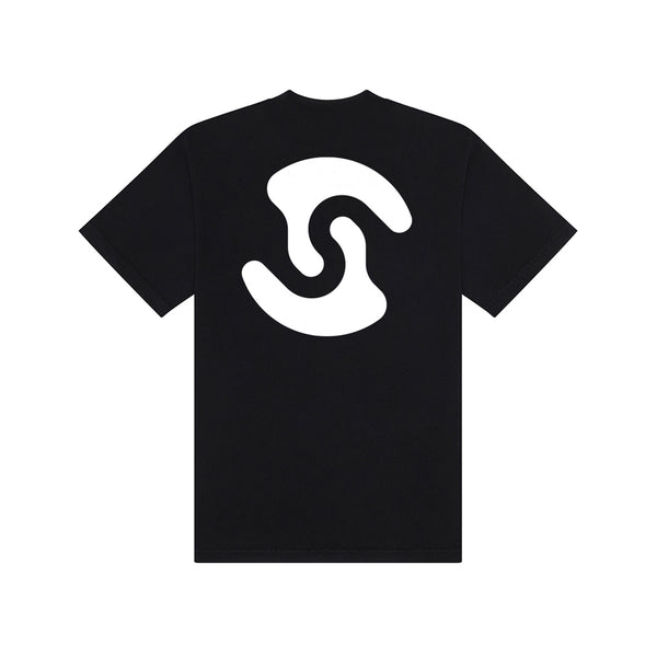 STILLZ LOGO TEE [BLACK]