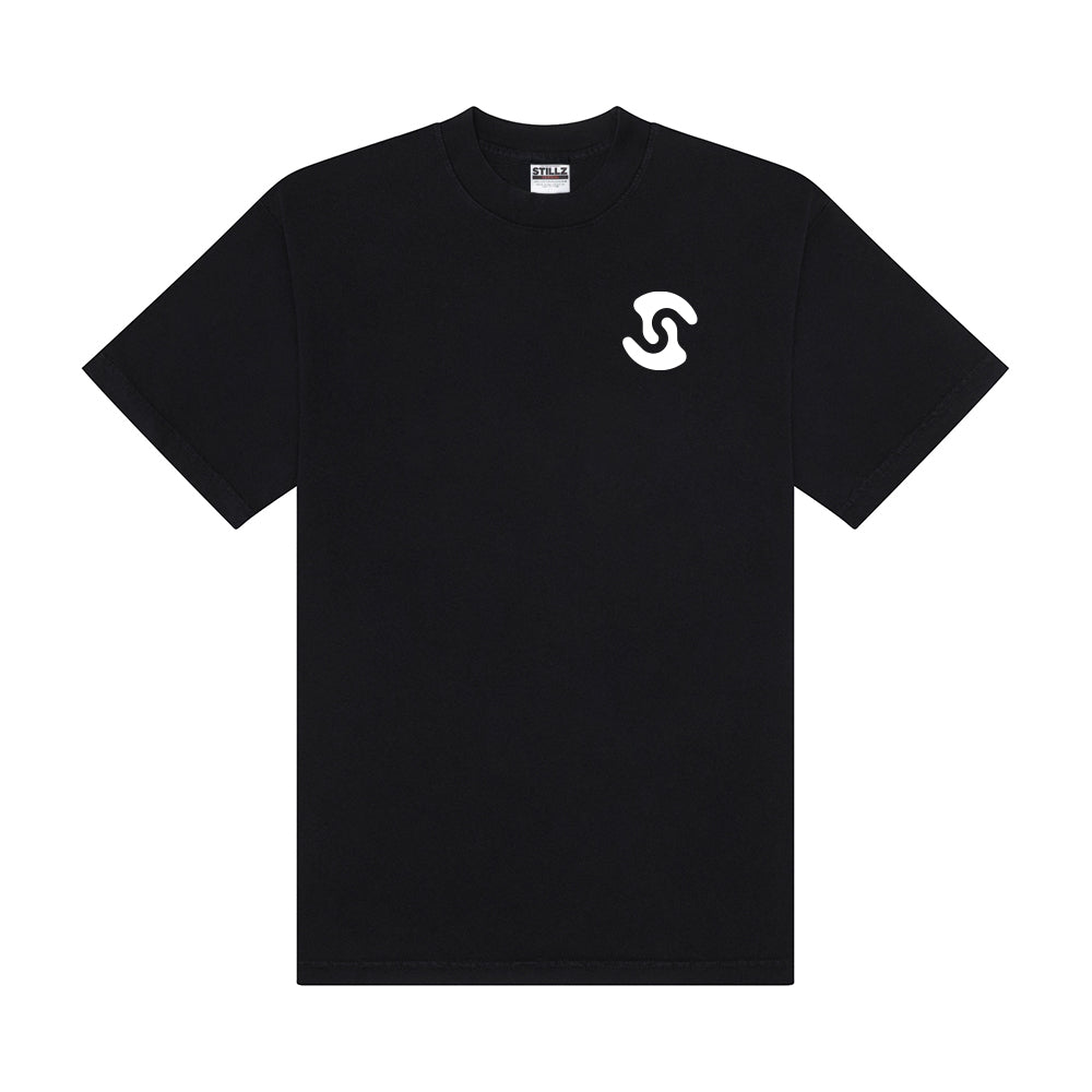 スティルズ stillz STILLZ LOGO TEE [BLACK] – Stay Stillz