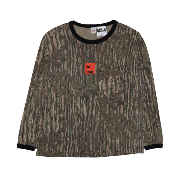 CAMO VINTAGE LONG SLEVE SHIRT