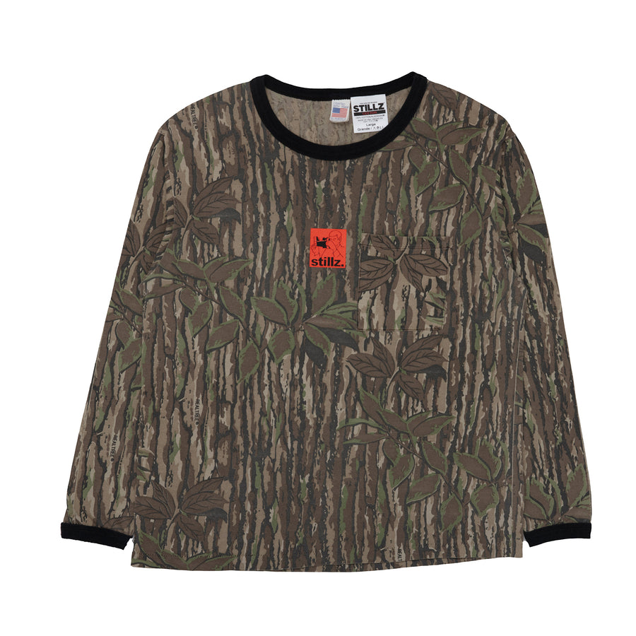 CAMO VINTAGE LONG SLEVE SHIRT