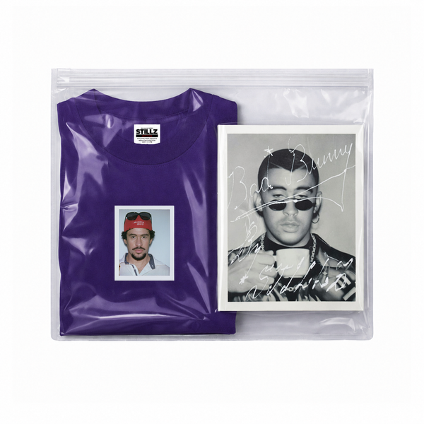 BAD BUNNY TEE + BAD BUNNY BY STILLZ SIGNED BOOK [COMBO]
