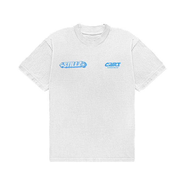 STILLZ x CART DEPT TEE [WHITE]