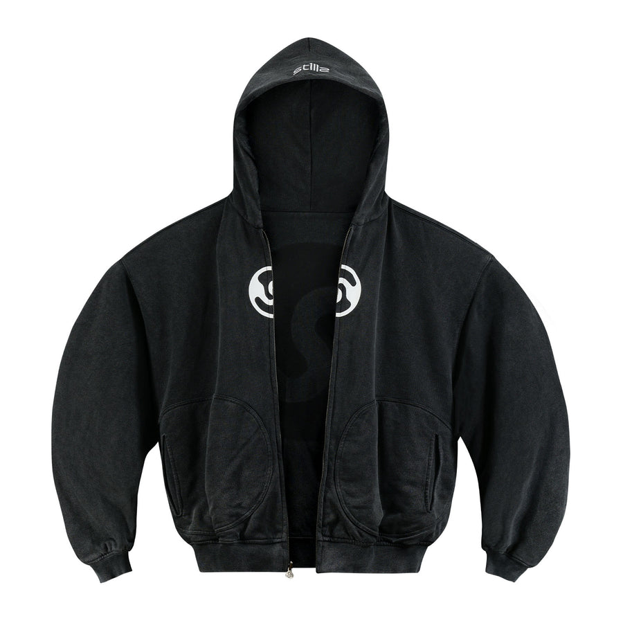 STILLZ® DOUBLE-SIDED ZIP HOODIE [REVERSIBLE]