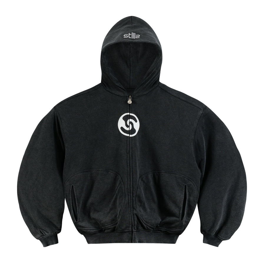 STILLZ® DOUBLE-SIDED ZIP HOODIE [REVERSIBLE]